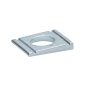 DIN 434 Négyzetes alátét U szelvényhez 100HV galvanizált horganyzott - Átm.11 (M10)