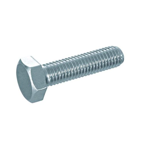DIN 933 / ISO 4017 Hatlapfejű tövigmenetes csavar 8.8 galvanizált horganyzott - M16x140