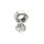 DIN 934 Hatlapú anya 10. galvanizált horganyzott - M12x1,25
