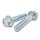 DIN 6921 Peremes hatlapfejű csavar, bordázott 8.8 galvanizált horganyzott - M12x80