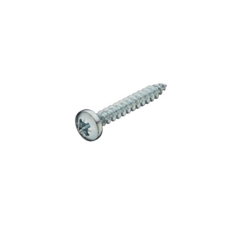 D-fejű forgácslapcsavar, PZ acél (C1022) galvanizált horganyzott - 3x25