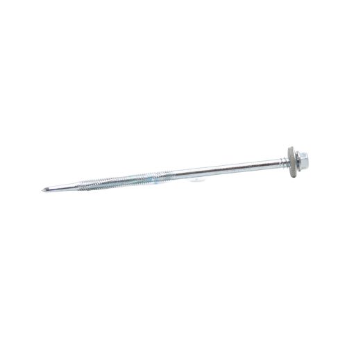 Szendvicspanel csavar nagy fúrókap. + EPDM acél (C1022) galvanizált horganyzott - 6,3/5,5x170V16