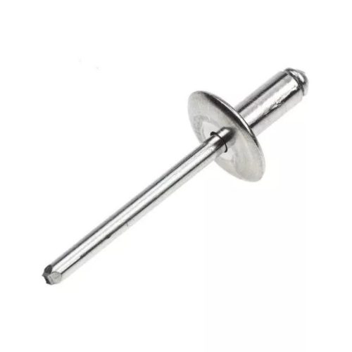 EcoPop nyitott nagyfejű popszegecs alu/acél galvanizált horganyzott - 3,2x6x9,5
