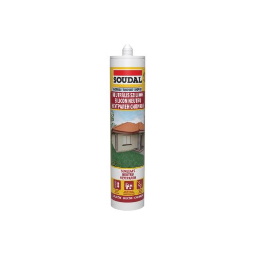 Soudal, semleges szilikon transzparens - 280ml