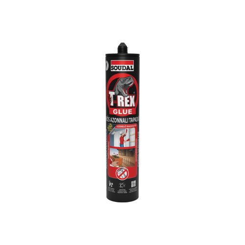 Soudal, piros T-Rex azonnali szerelőragasztó - 380g